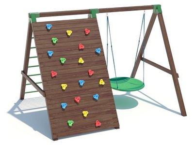 Деревянная детская площадка серия S1 модель 1