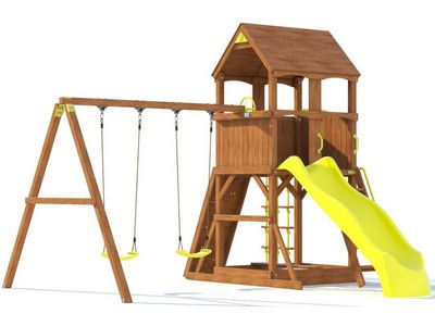 Деревянная детская площадка Прованс 1