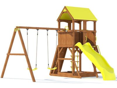 Деревянная детская площадка Вернисаж 1
